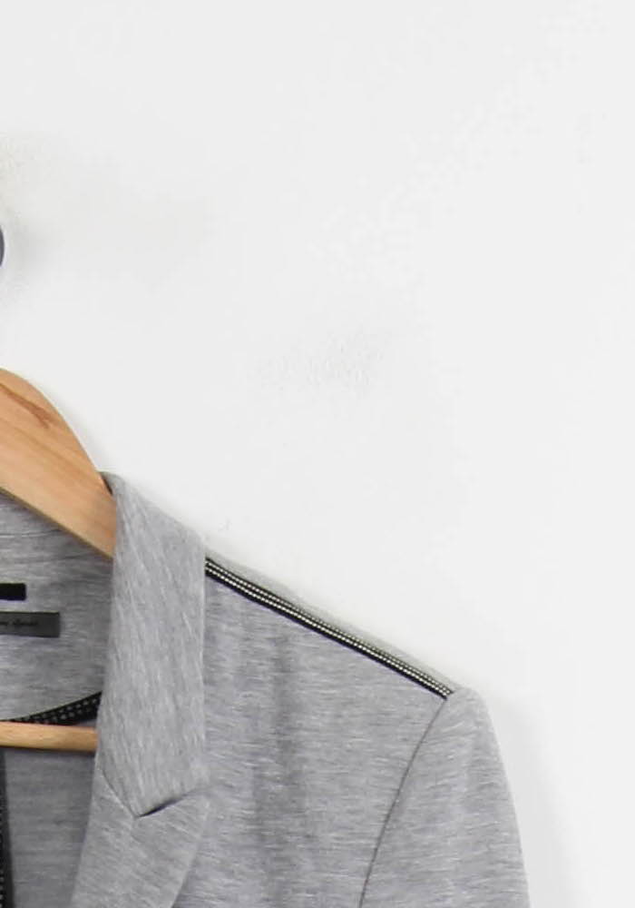 Blazer Gris - Taille L/40 de la marque IKKS | PARAD55794 - Vendu par Paradigme - Image 3