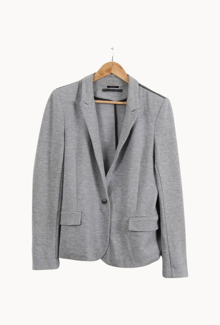 Blazer Gris - Taille L/40 de la marque IKKS | PARAD55794 - Vendu par Paradigme - Image 2