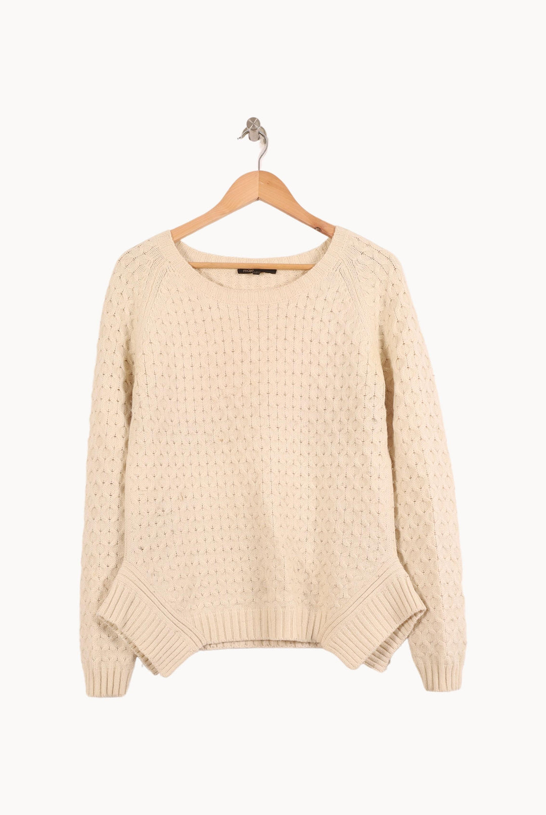 Pull Blanc - Taille L/40 de la marque Maje | PARAD55797 - Vendu par Paradigme - Image 2