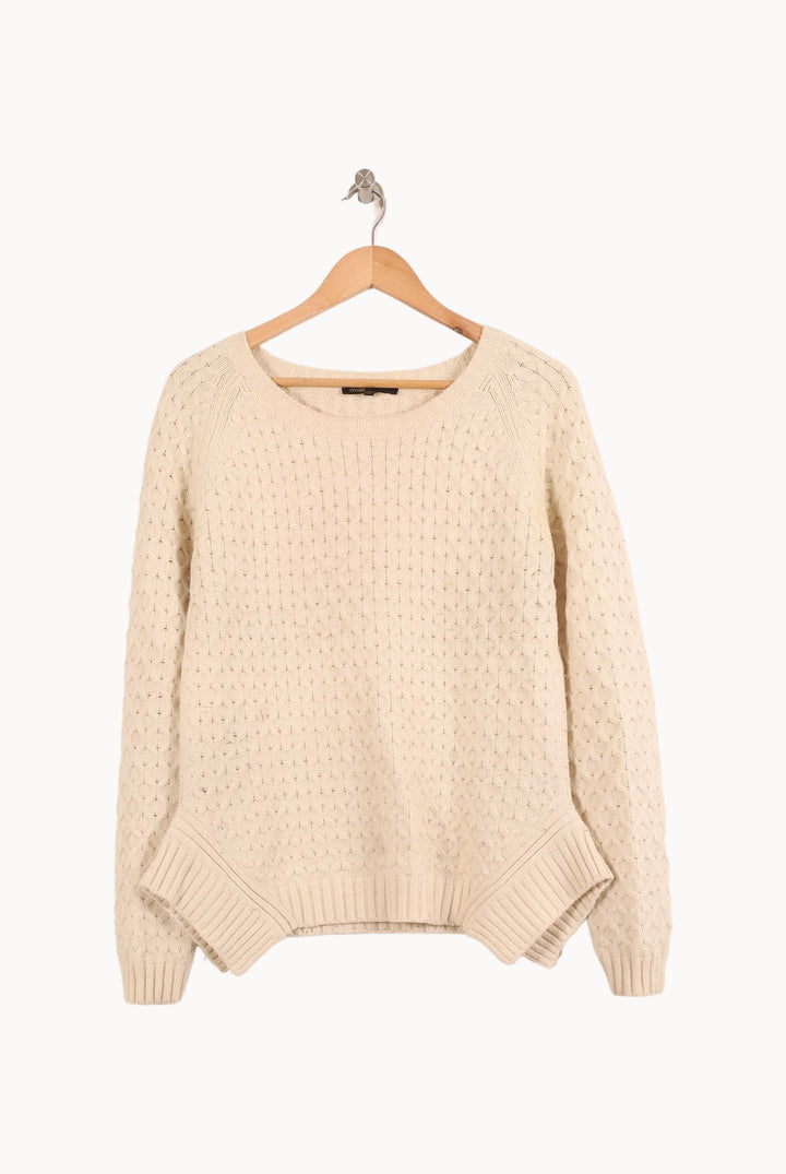 Pull Blanc - Taille L/40 de la marque Maje | PARAD55797 - Vendu par Paradigme - Image 2