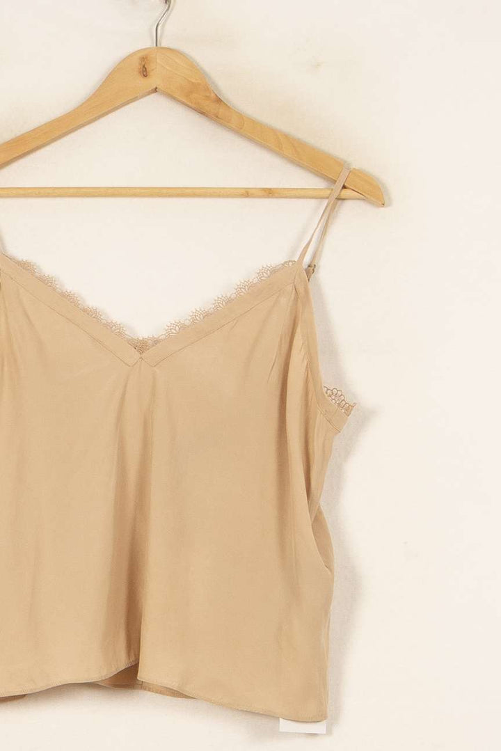 Débardeur Beige - Taille S/36 de la marque The Kooples | PARAD55802 - Vendu par Paradigme - Image 3