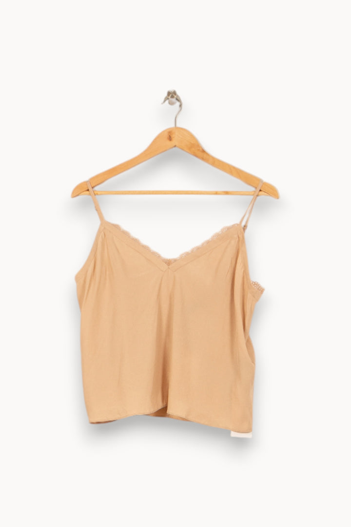 Débardeur Beige - Taille S/36 de la marque The Kooples | PARAD55802 - Vendu par Paradigme - Image 2