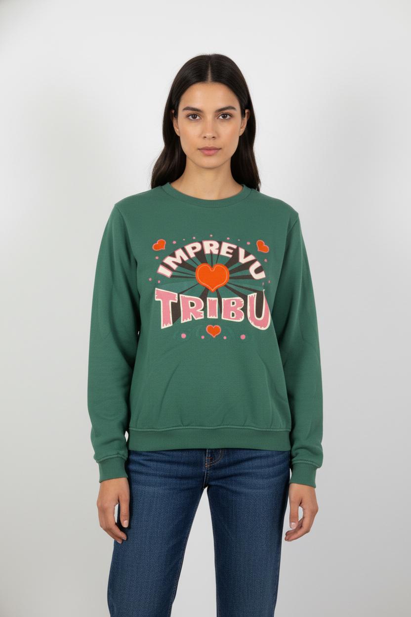 Sweat Vert - Taille XS/34