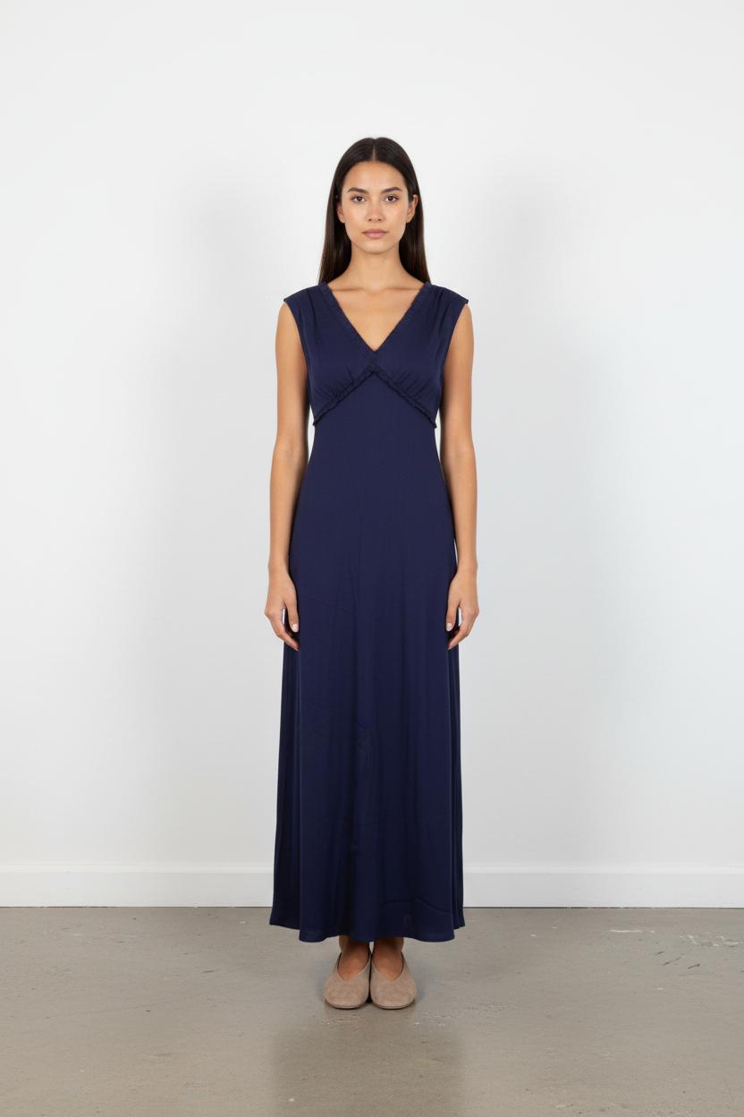 Robe Longue Bleue - Taille S/36