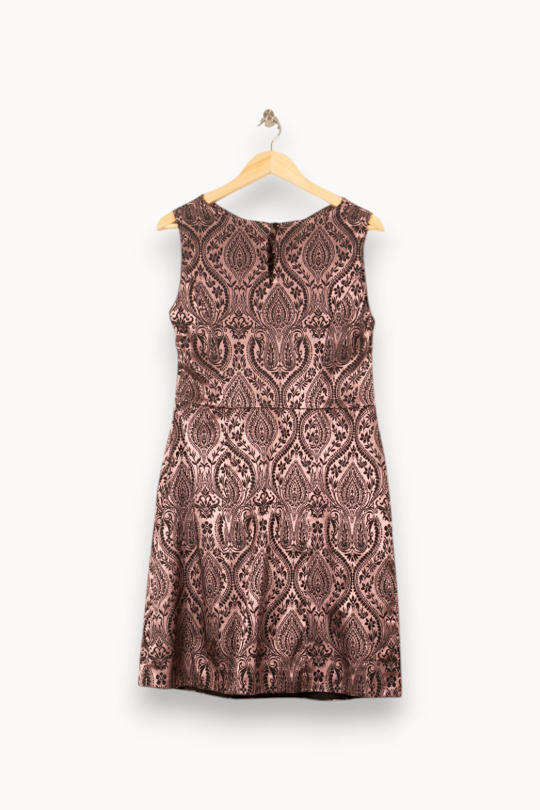 Robe Évasée Rose et Noir - Taille S/36 de la marque Max Mara | PARAD55814 - Vendu par Paradigme - Image 4