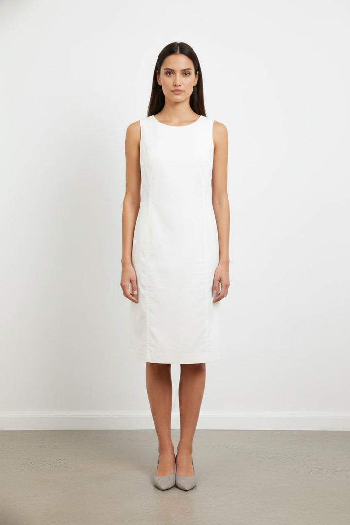 Robe Sans Manches Blanche - Taille L/40