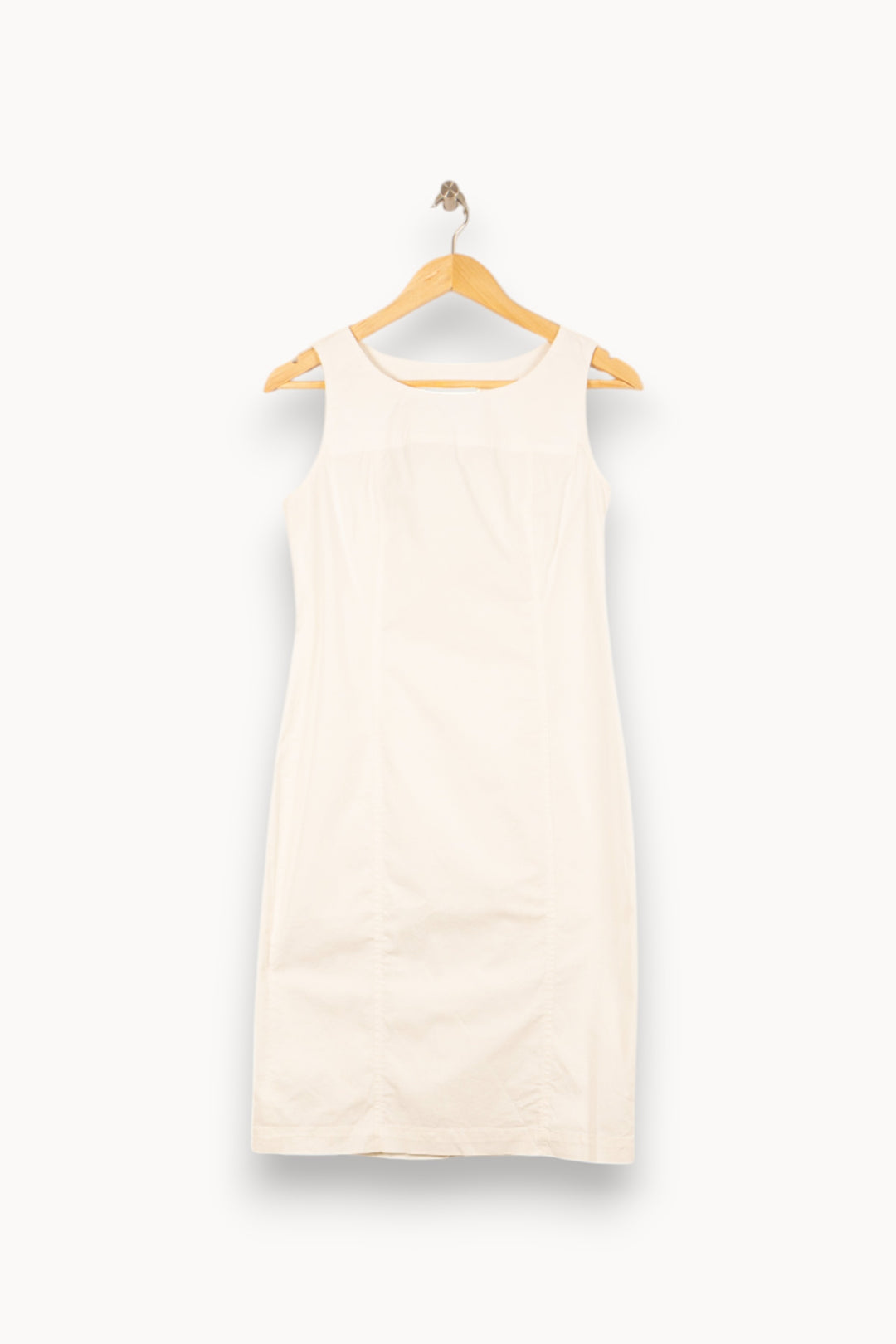 Robe Sans Manches Blanche - Taille L/40 de la marque Weekend Max Mara | PARAD55815 - Vendu par Paradigme - Image 2