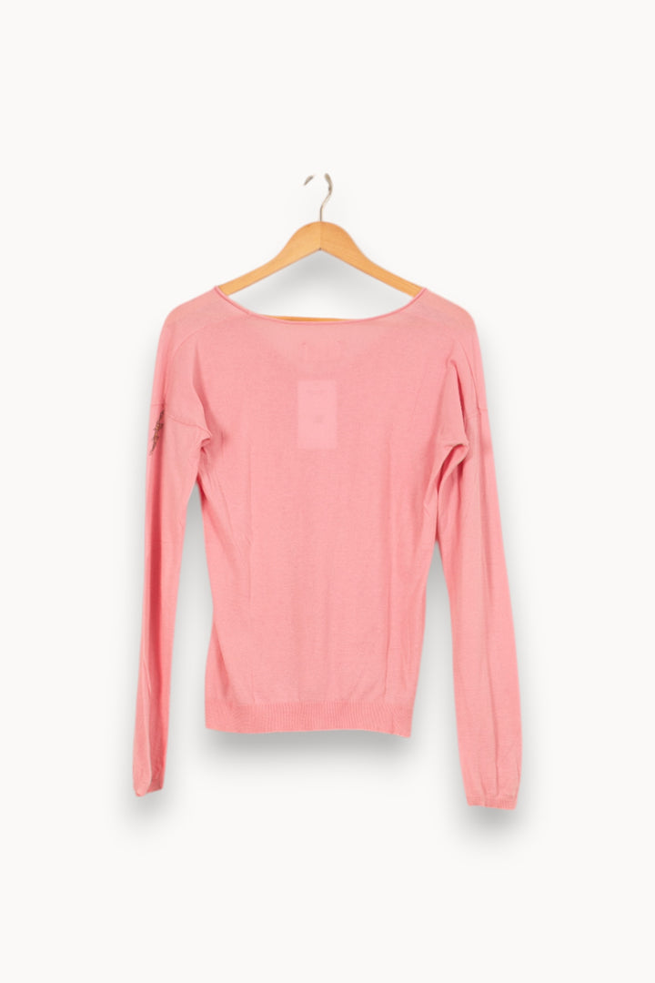 Pull Rose - Taille S/36 de la marque Zadig&Voltaire | PARAD55818 - Vendu par Paradigme - Image 4
