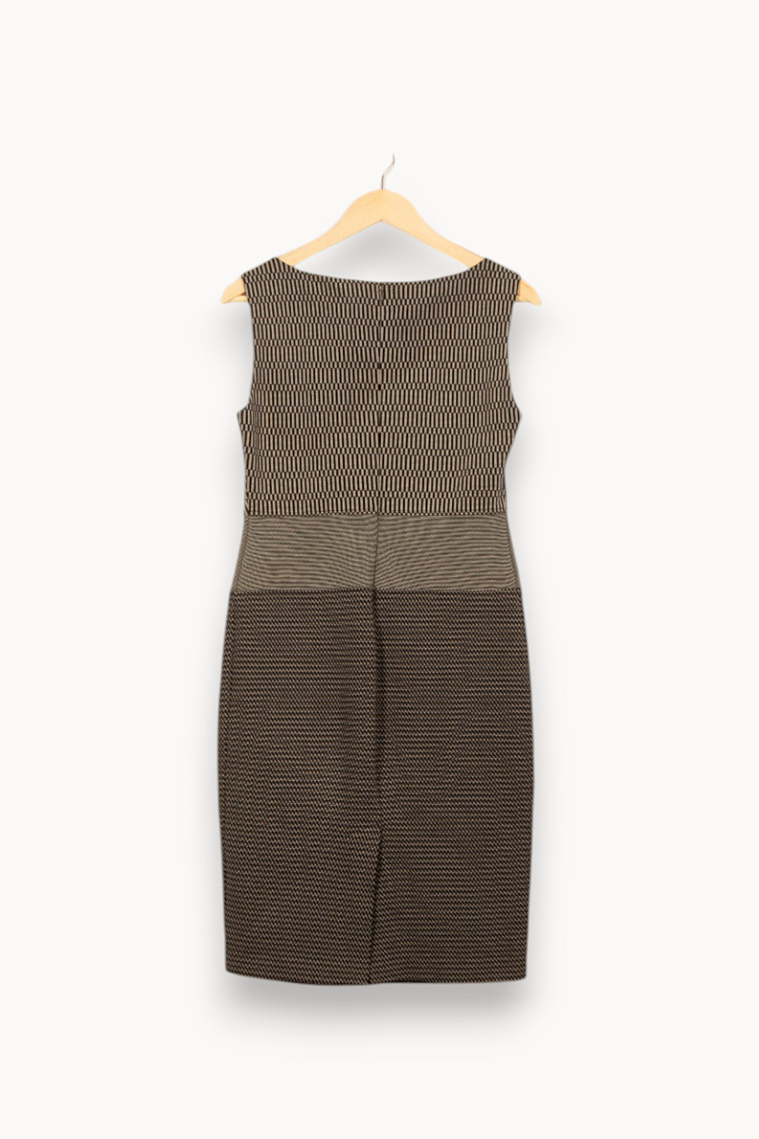 Robe Sans Manches Grise et Noire - Taille S/36 de la marque Max Mara | PARAD55824 - Vendu par Paradigme - Image 4