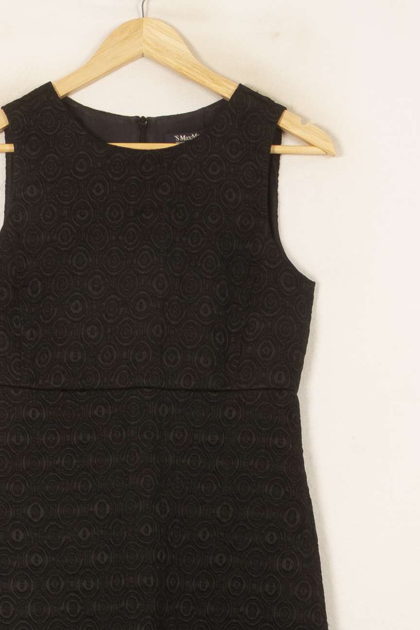 Robe Sans Manches Noire - Taille M/38 de la marque Max Mara | PARAD55825 - Vendu par Paradigme - Image 3