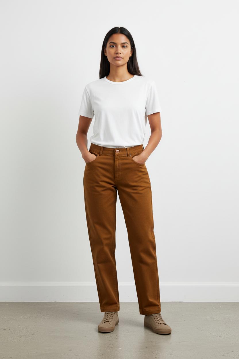 Jean Marron - Taille L/40