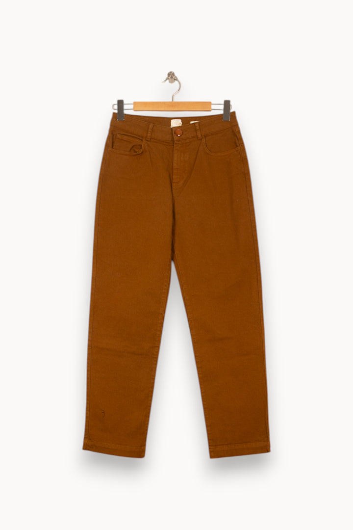 Jean Marron - Taille L/40 de la marque Des petits hauts | PARAD55829 - Vendu par Paradigme - Image 2