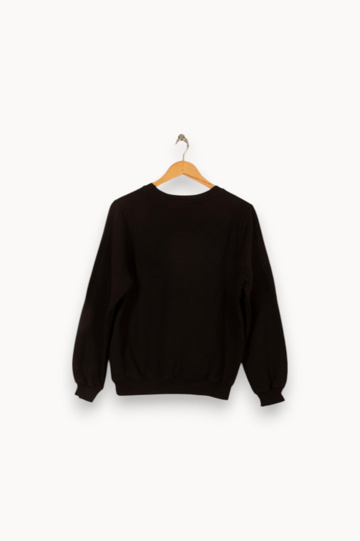 Sweat Noir - Taille XS/34 de la marque Imprevu | PARAD55830 - Vendu par Paradigme - Image 4