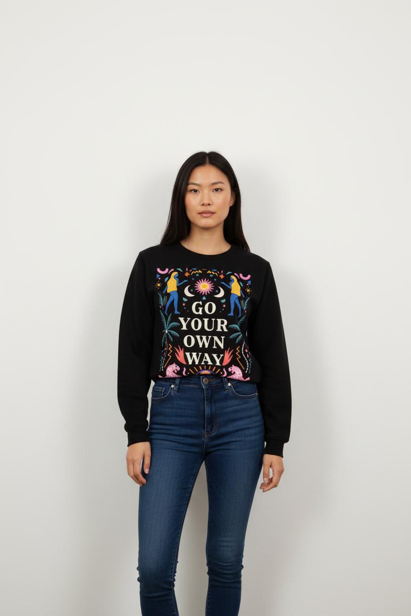 Sweat Noir - Taille XS/34