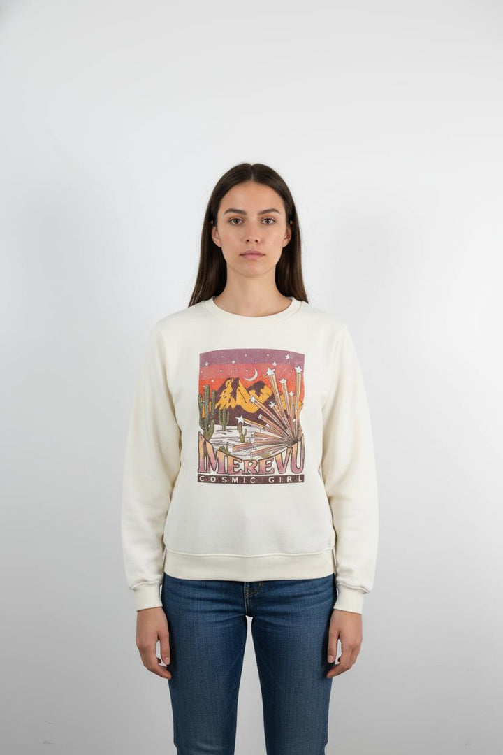 Sweatshirt Beige - Taille S/36
