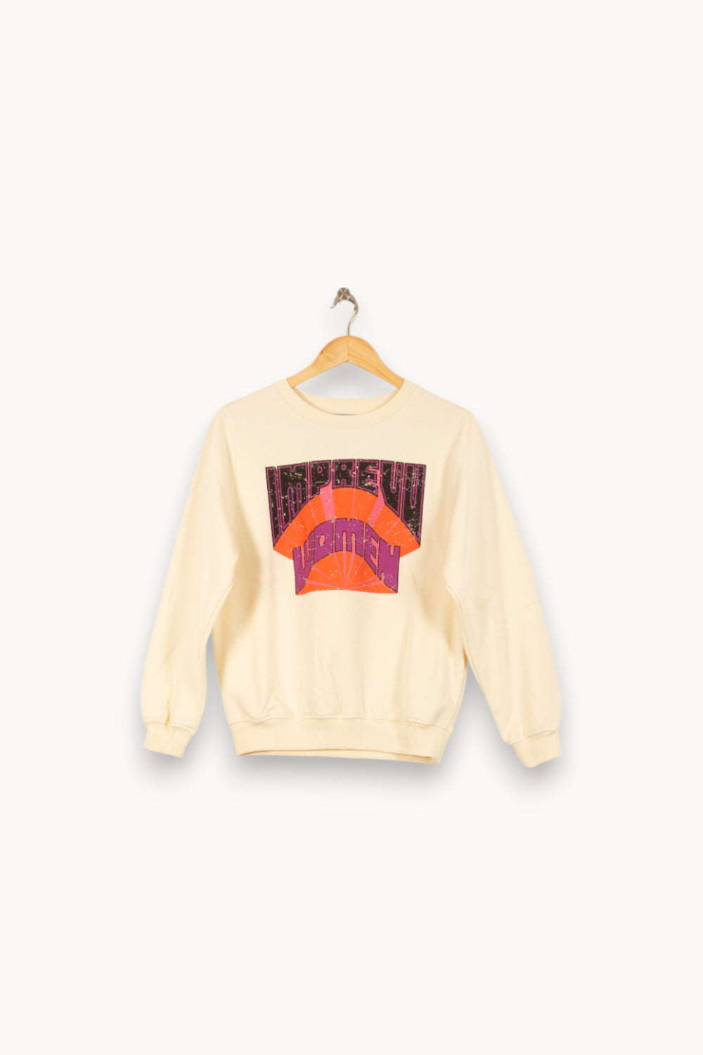 Sweatshirt Beige - Taille XS/34 de la marque Imprevu | PARAD55833 - Vendu par Paradigme - Image 2