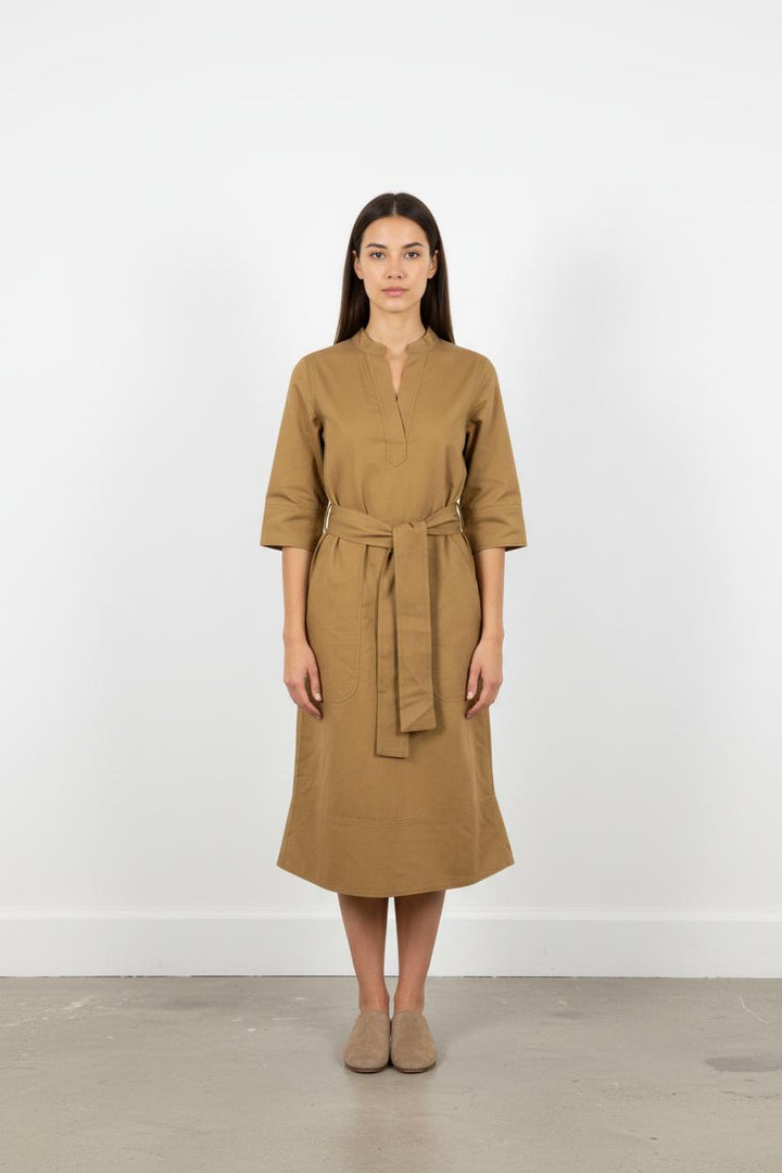 Robe Midi Marron - Taille XS/34