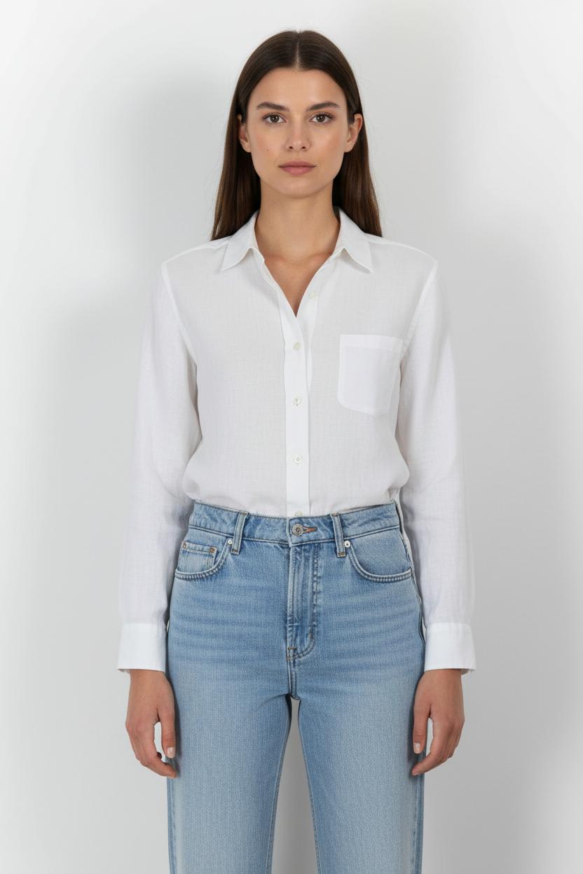 Chemise Blanche - Taille M/38 de la marque Max Mara | PARAD55841 - Vendu par Paradigme - Image 1