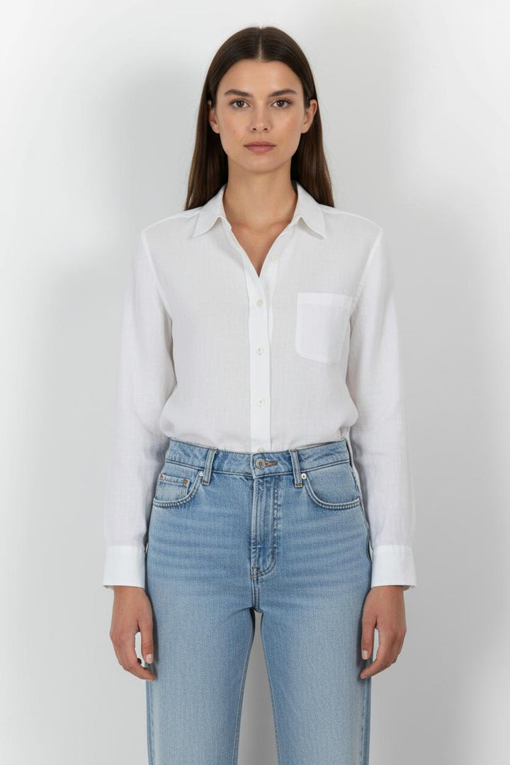 Chemise Blanche - Taille M/38 de la marque Max Mara | PARAD55841 - Vendu par Paradigme - Image 1