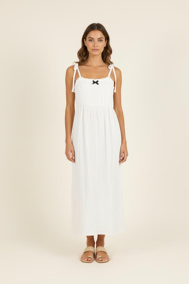 Robe Longue Blanche - Taille S/36 de la marque FRNCH | PARAD55847 - Vendu par Paradigme - Image 1