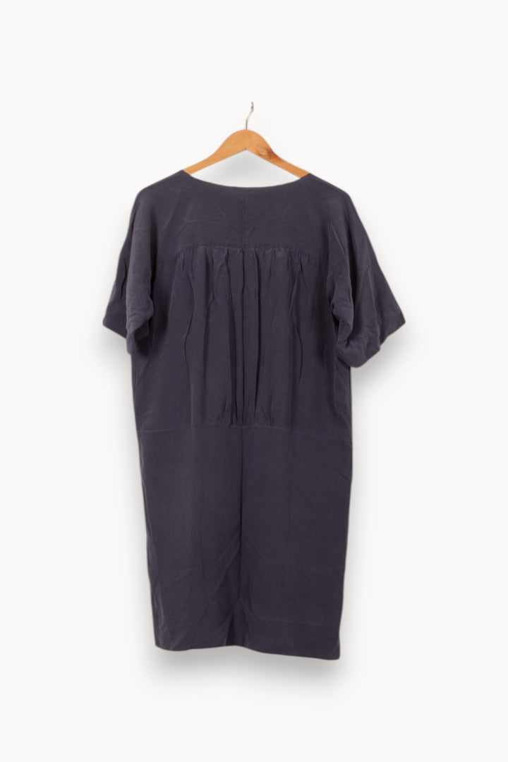 Robe Droite Bleue - Taille M/38 de la marque Gerard Darel | PARAD55849 - Vendu par Paradigme - Image 4