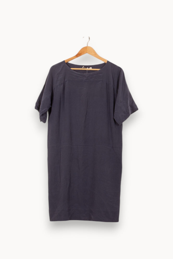 Robe Droite Bleue - Taille M/38 de la marque Gerard Darel | PARAD55849 - Vendu par Paradigme - Image 2