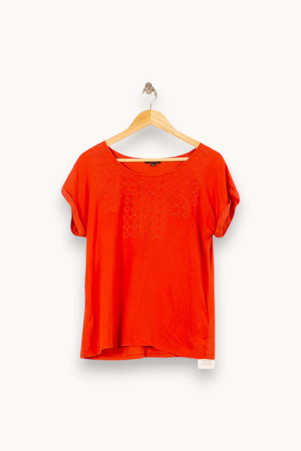 Blouse Orange - Taille L/40 de la marque Caroll | PARAD55851 - Vendu par Paradigme - Image 2