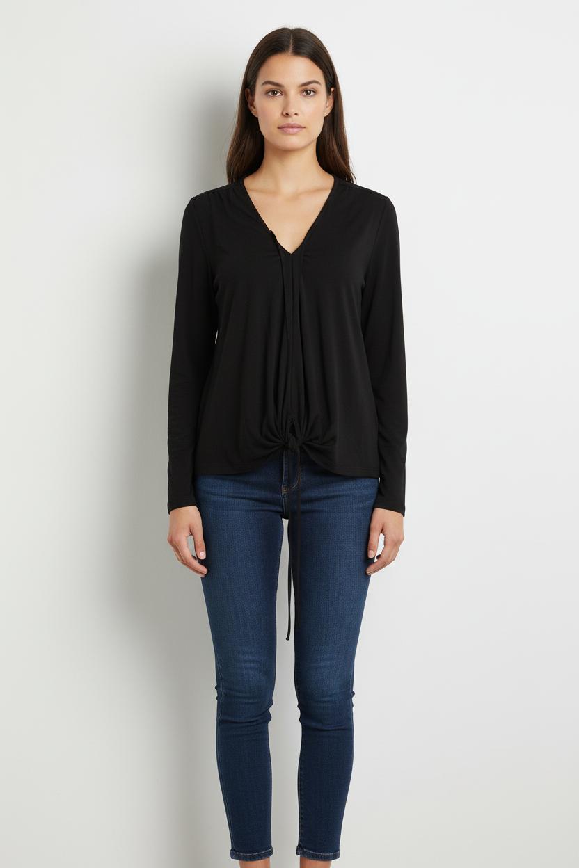 Blouse Noire - Taille S/36