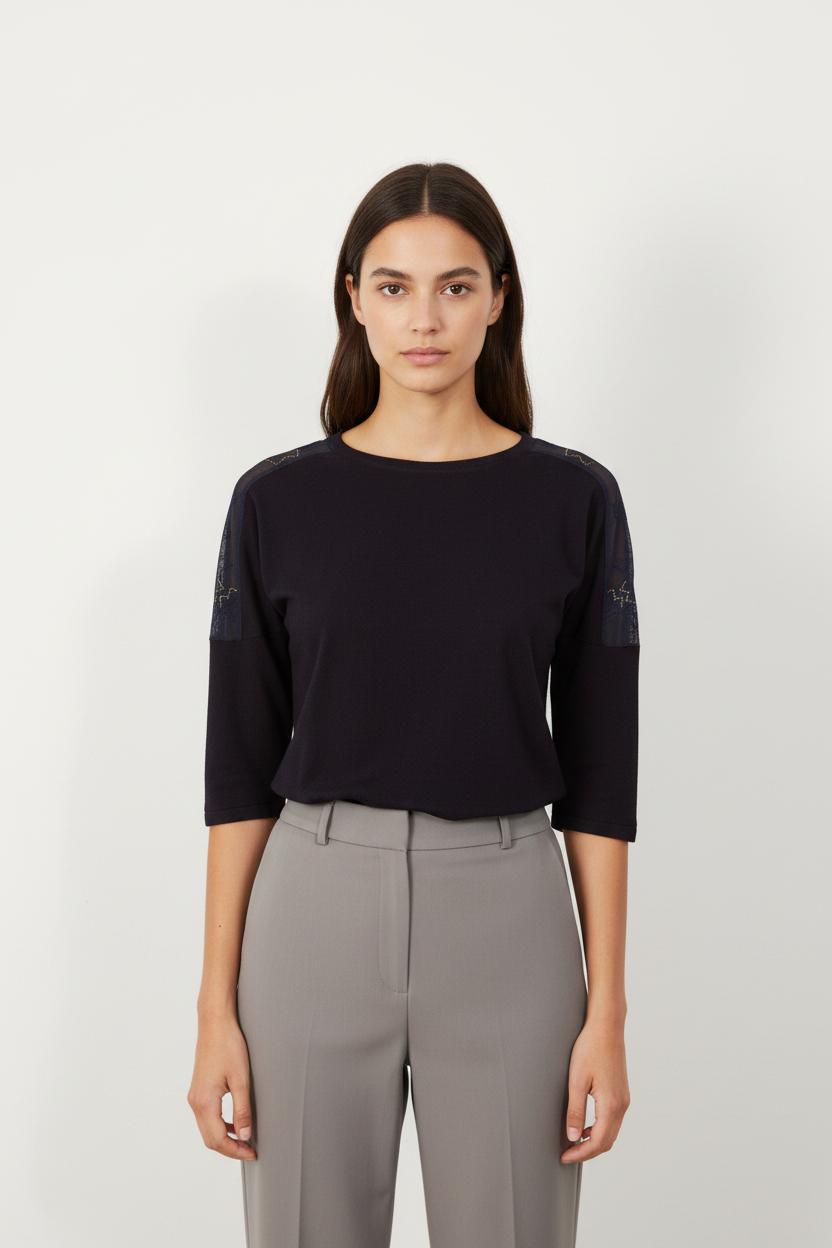 Pull Bleu - Taille S/36