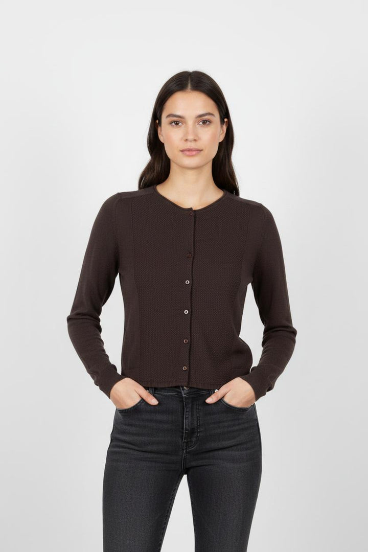 Cardigan Marron - Taille S/36