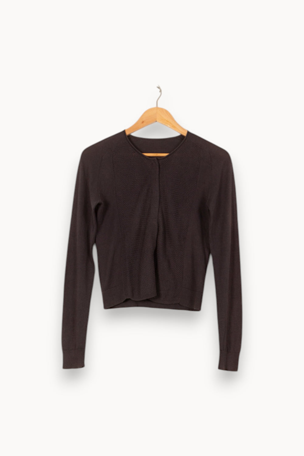 Cardigan Marron - Taille S/36 de la marque Comptoir des Cotonniers | PARAD55857 - Vendu par Paradigme - Image 2