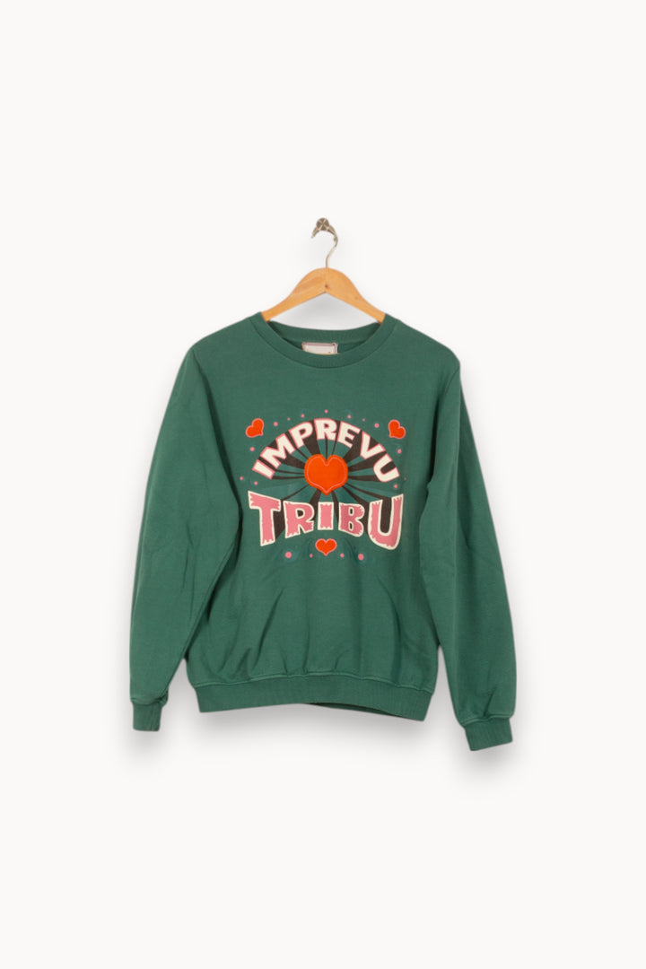 Sweat Vert - Taille S/36 de la marque Imprevu | PARAD55861 - Vendu par Paradigme - Image 2
