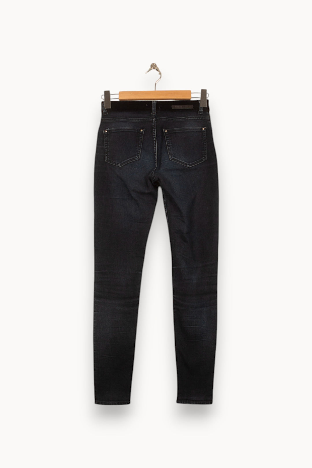 Jean Skinny Bleu Foncé - Taille S/36 de la marque Claudie Pierlot | PARAD55862 - Vendu par Paradigme - Image 4