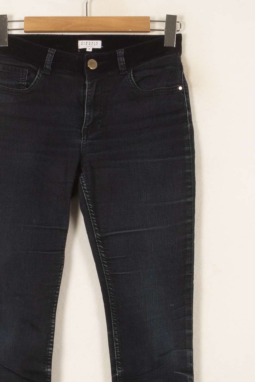 Jean Skinny Bleu Foncé - Taille S/36 de la marque Claudie Pierlot | PARAD55862 - Vendu par Paradigme - Image 3