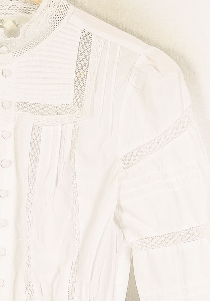 Blouse Blanche - Taille S/36 de la marque Maje | PARAD55866 - Vendu par Paradigme - Image 3