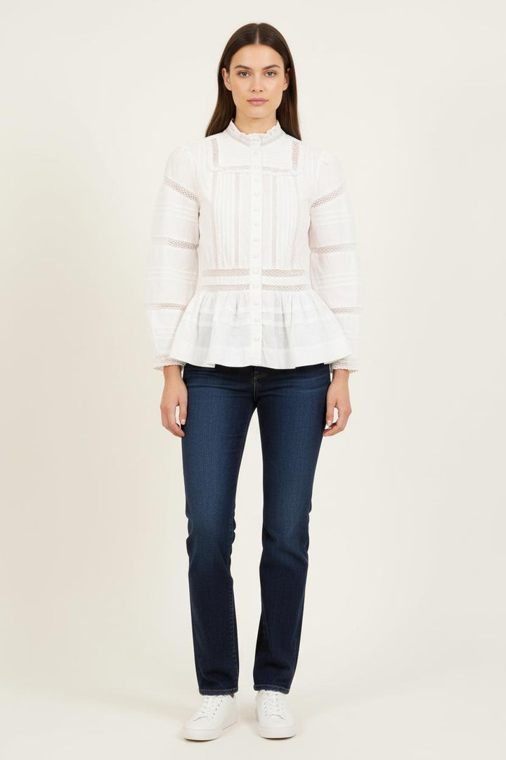 Blouse Blanche - Taille S/36 de la marque Maje | PARAD55866 - Vendu par Paradigme - Image 1