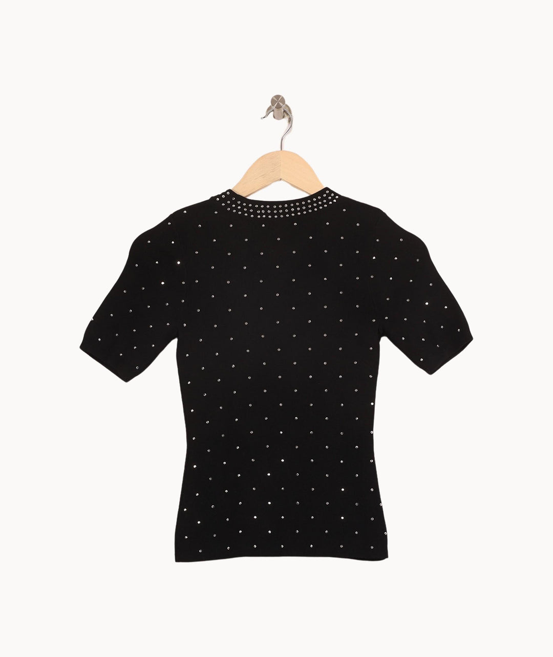 Pull Noir - Taille S/36 de la marque The Kooples | PARAD55867 - Vendu par Paradigme - Image 4