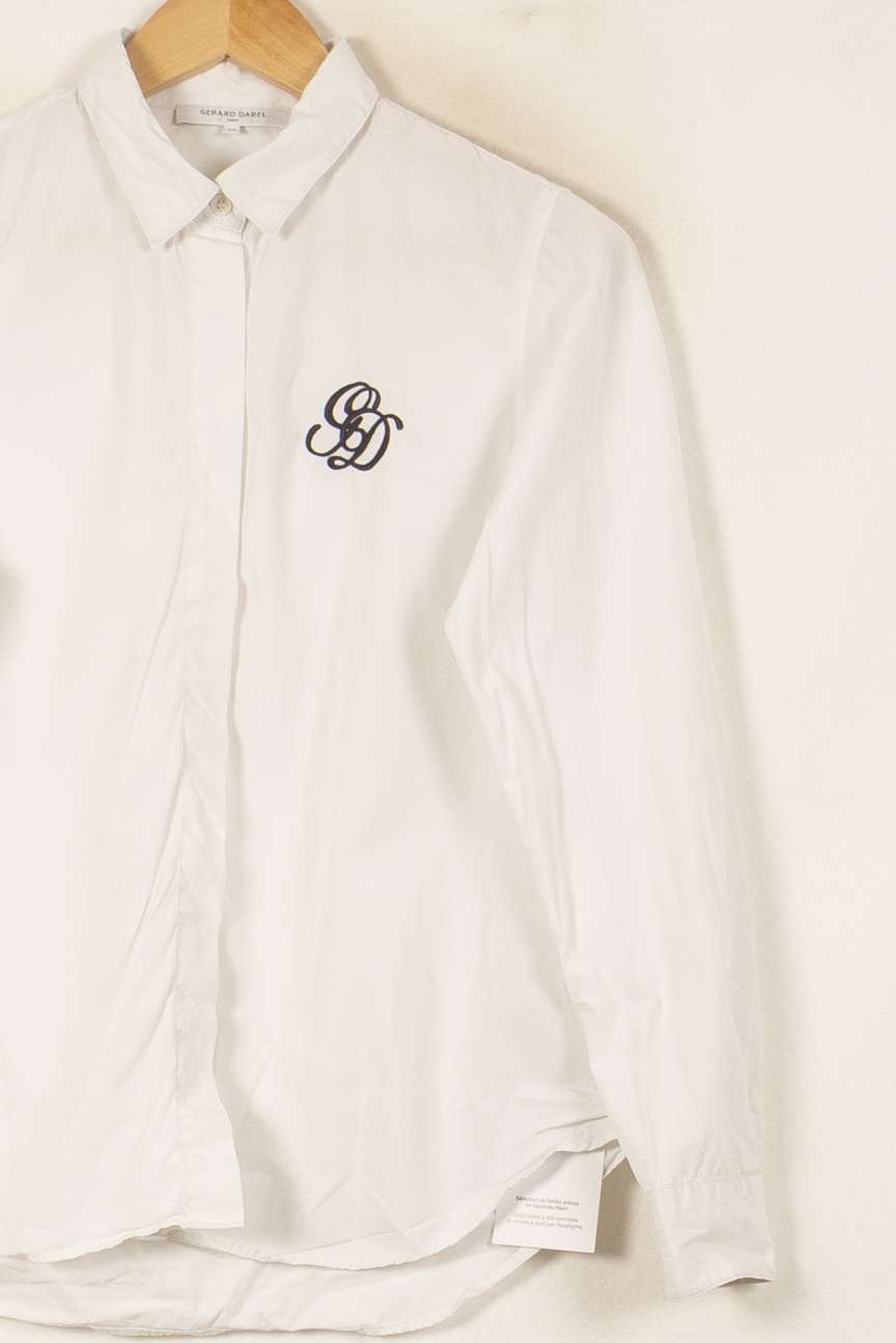 Chemise Blanche - Taille M/38 de la marque Gerard Darel | PARAD55869 - Vendu par Paradigme - Image 3