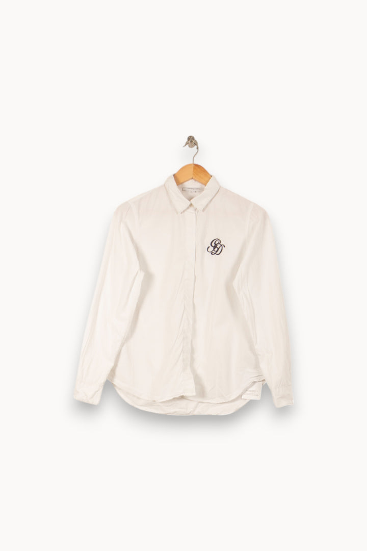 Chemise Blanche - Taille M/38 de la marque Gerard Darel | PARAD55869 - Vendu par Paradigme - Image 2