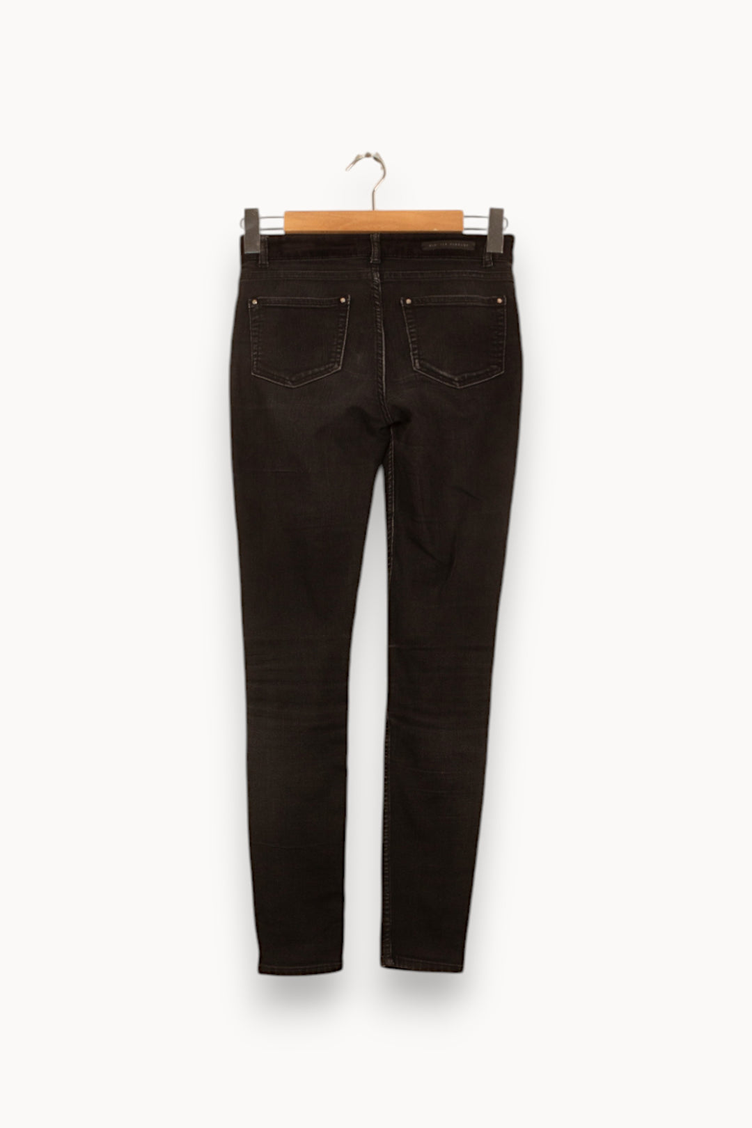 Jean Skinny Gris - Taille S/36 de la marque Claudie Pierlot | PARAD55872 - Vendu par Paradigme - Image 4