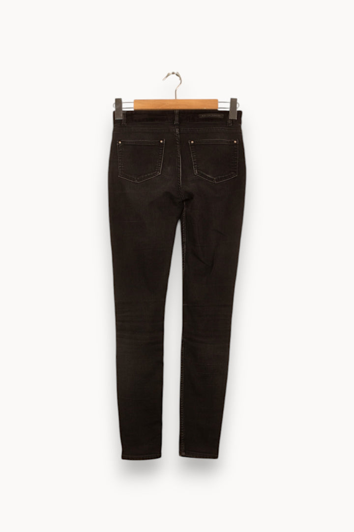 Jean Skinny Gris - Taille S/36 de la marque Claudie Pierlot | PARAD55872 - Vendu par Paradigme - Image 4