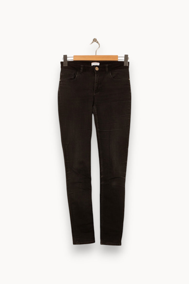Jean Skinny Gris - Taille S/36 de la marque Claudie Pierlot | PARAD55872 - Vendu par Paradigme - Image 2