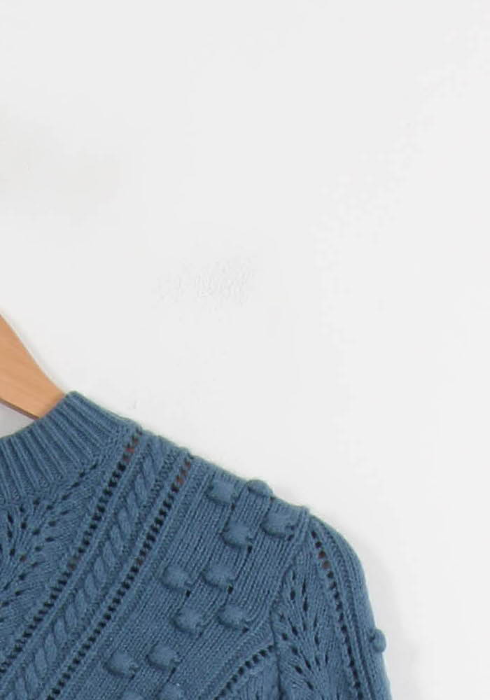 Pull Bleu - Taille S/36 de la marque Sézane | PARAD55873 - Vendu par Paradigme - Image 3
