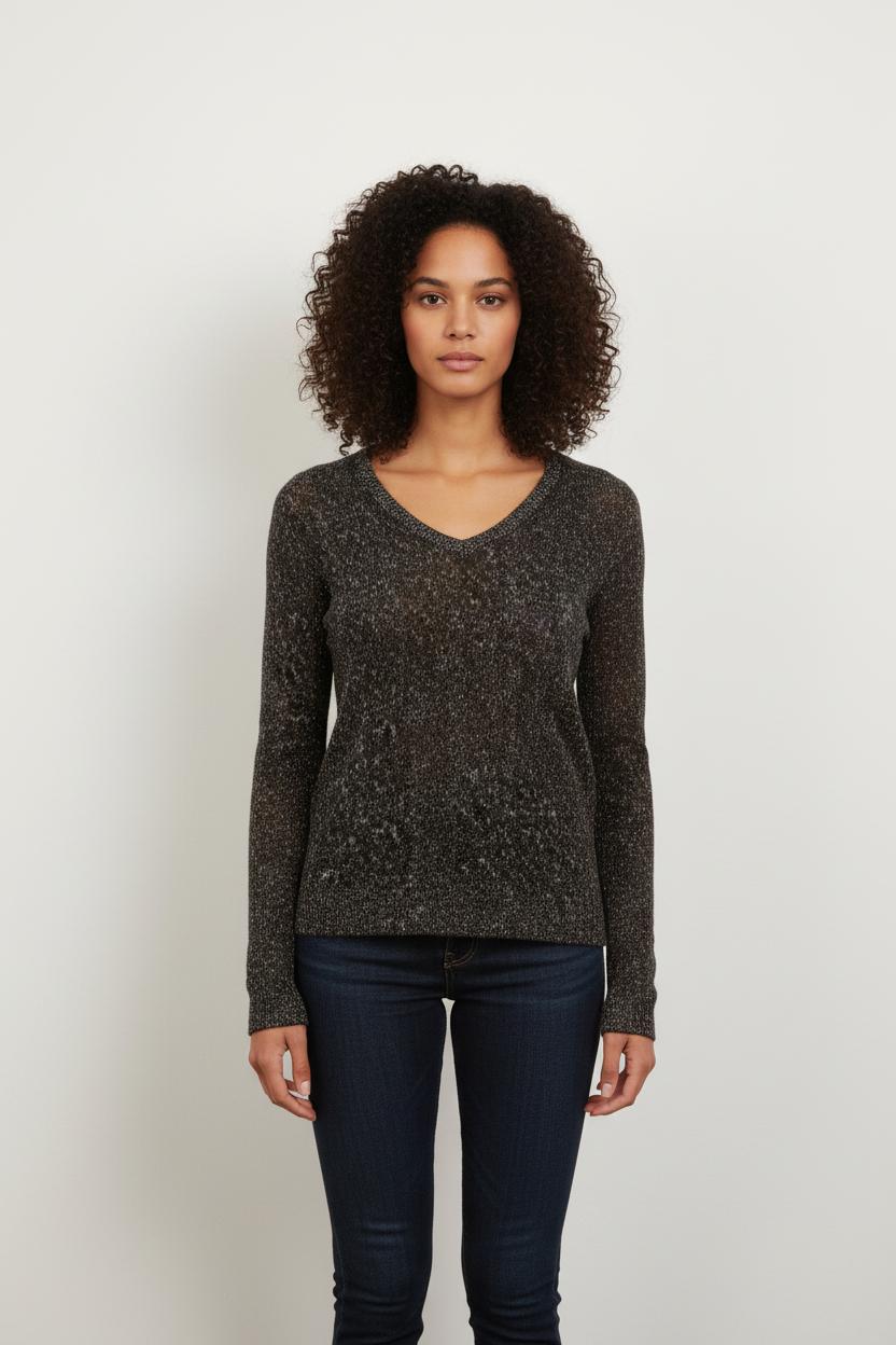Pull Gris chiné - Taille XS/34