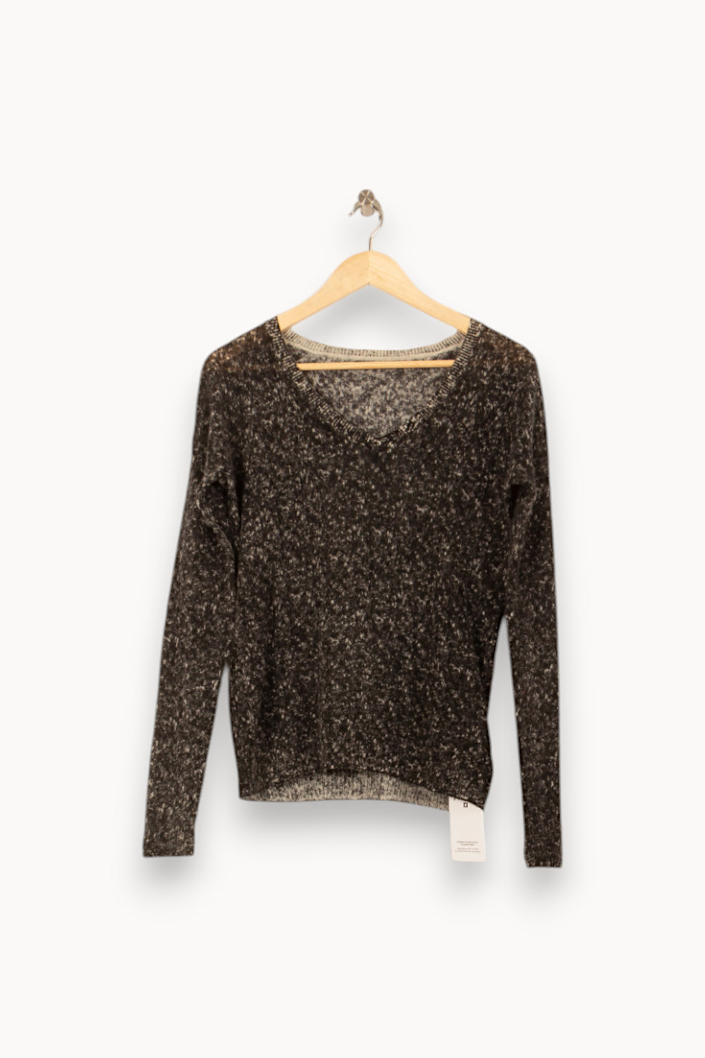 Pull Gris chiné - Taille XS/34 de la marque IKKS | PARAD55878 - Vendu par Paradigme - Image 2