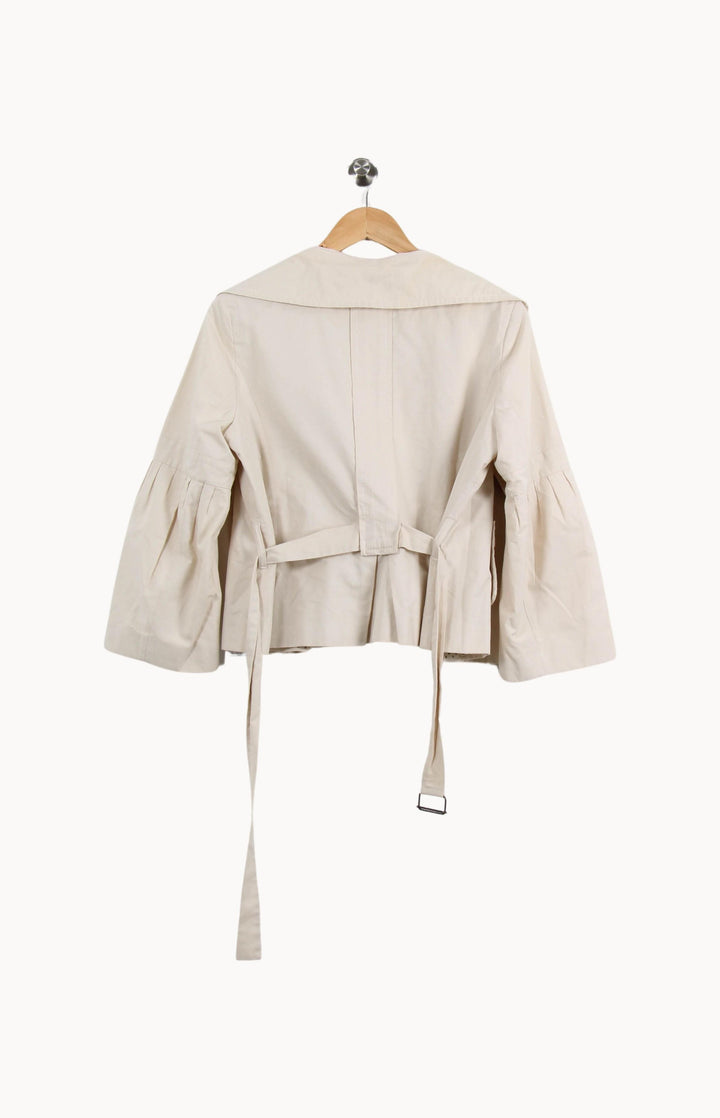 Veste Courte Beige - Taille XL/42 de la marque IKKS | PARAD55881 - Vendu par Paradigme - Image 4