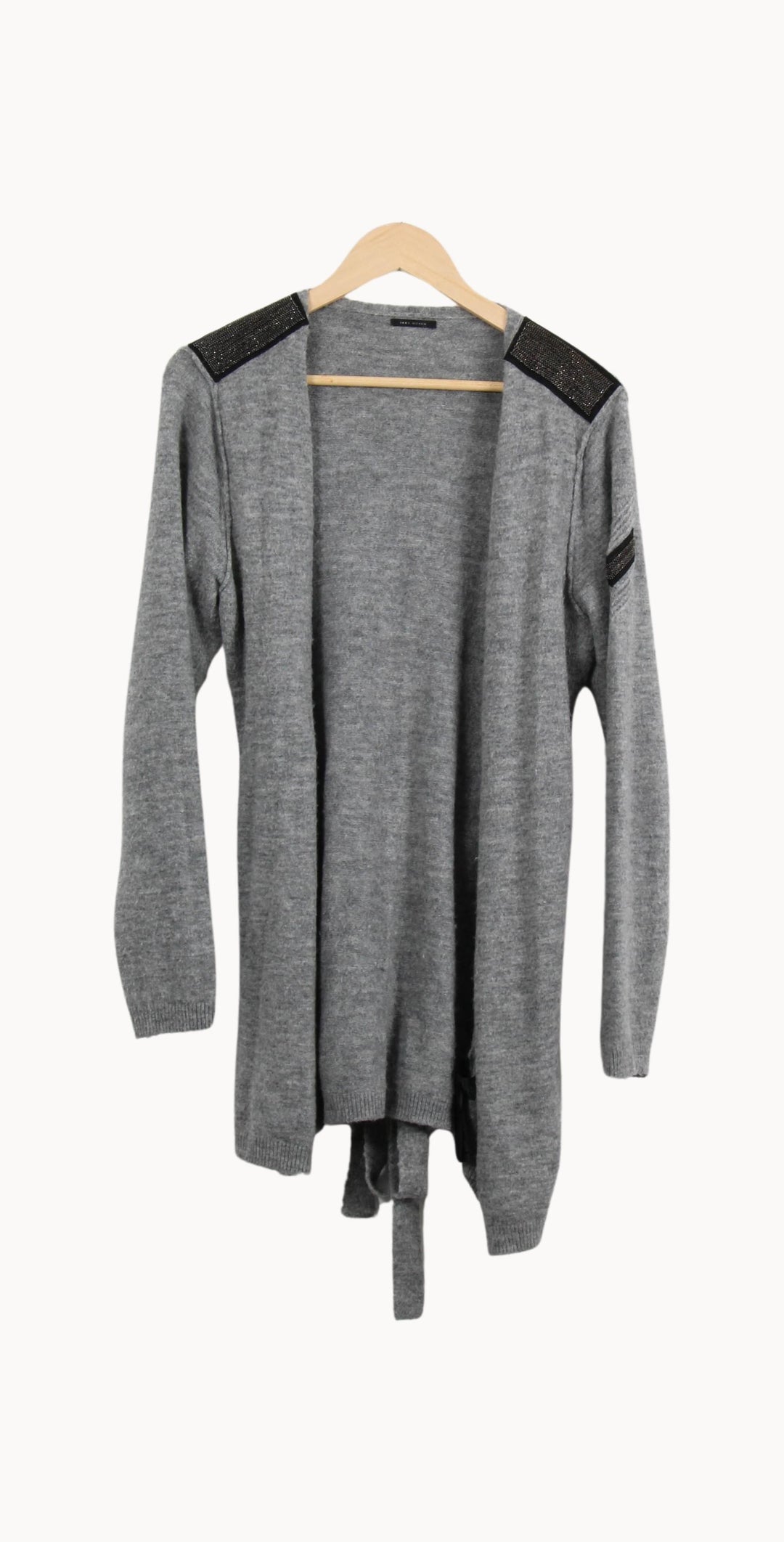 Cardigan Gris - Taille M/38 de la marque IKKS | PARAD55882 - Vendu par Paradigme - Image 2