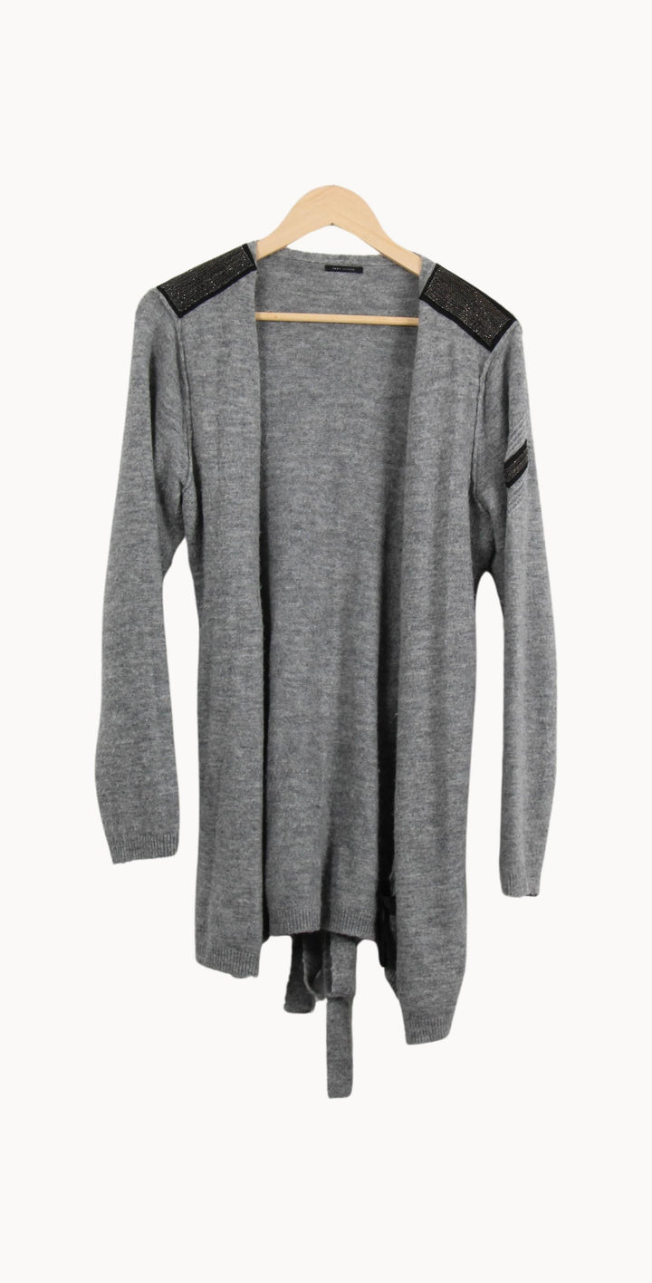 Cardigan Gris - Taille M/38 de la marque IKKS | PARAD55882 - Vendu par Paradigme - Image 2