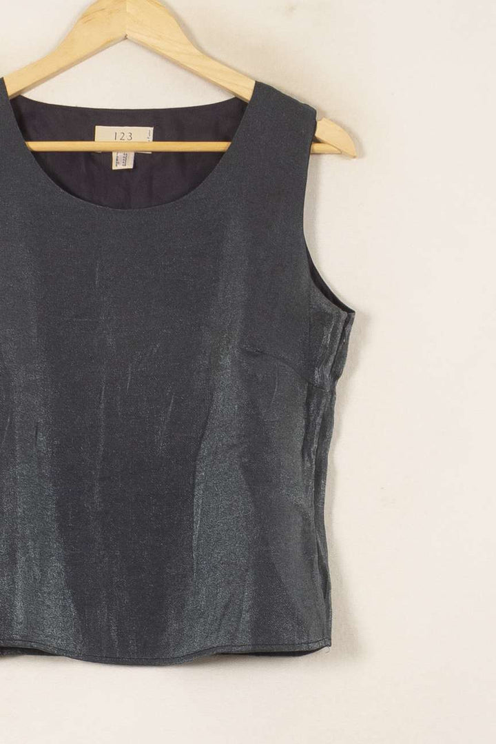 Top Bleu - Taille XXL/44 de la marque Maison 123 | PARAD55890 - Vendu par Paradigme - Image 3