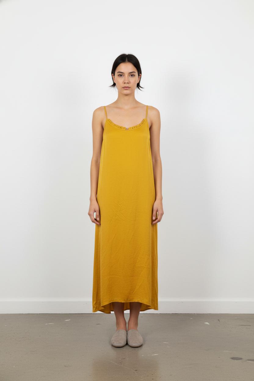 Robe Longue Jaune - Taille S/36